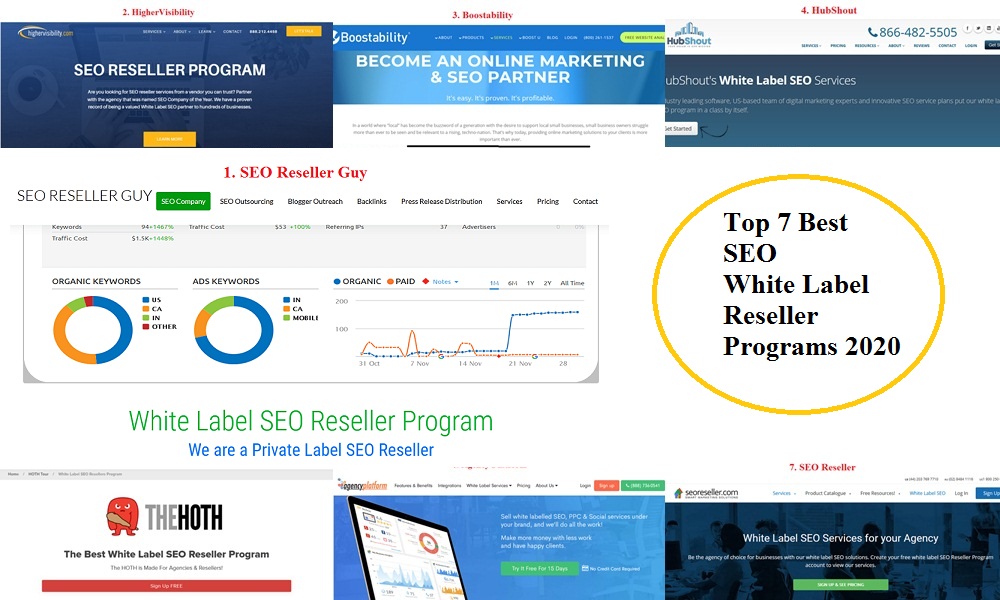 7 Best SEO Reseller White Label Programs in 2020